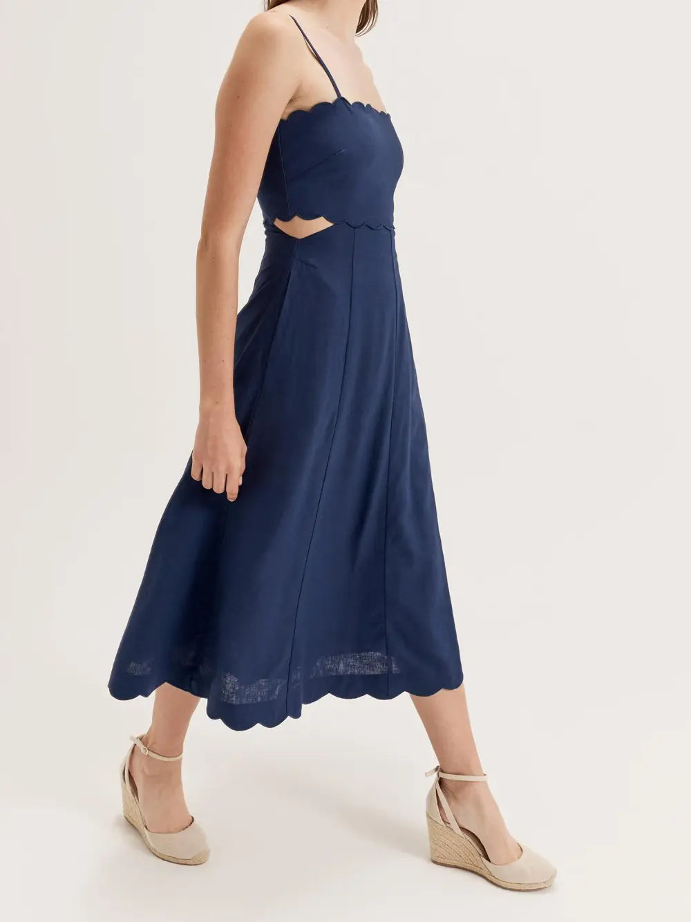 Gigi Scalloped Dress