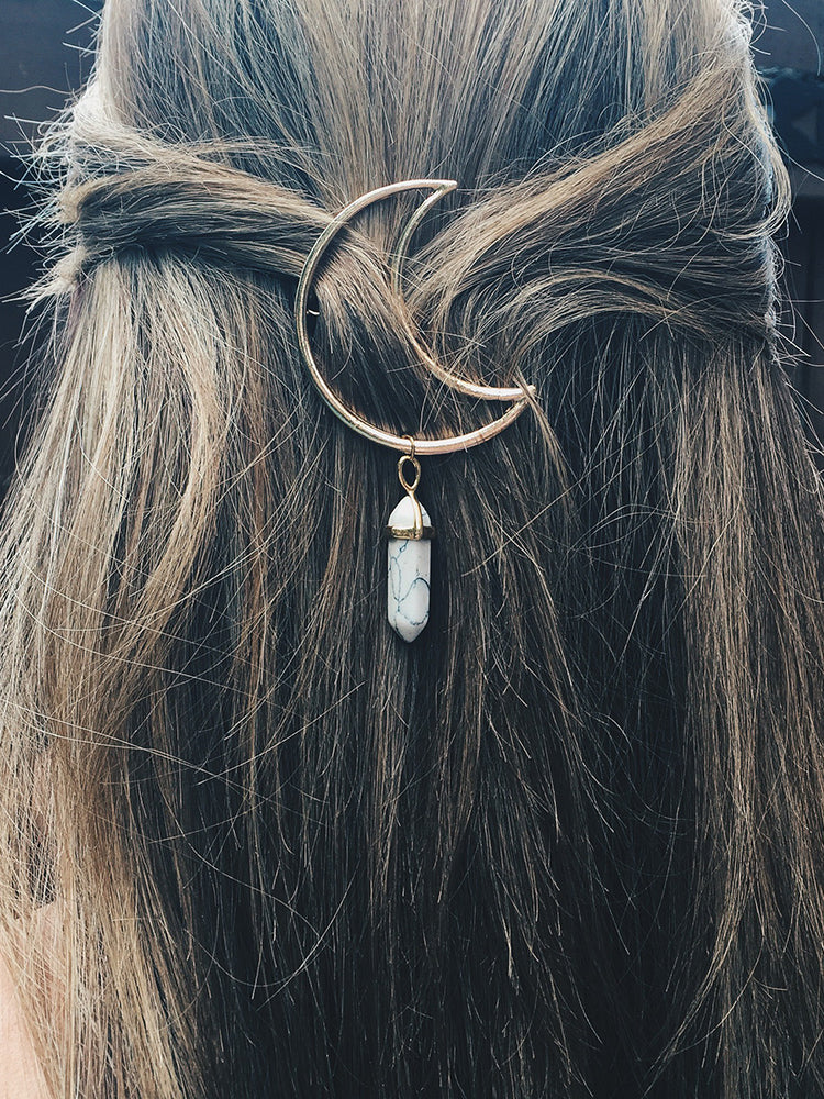 Dashingsoul Moon Shape Fashion Hair Clip