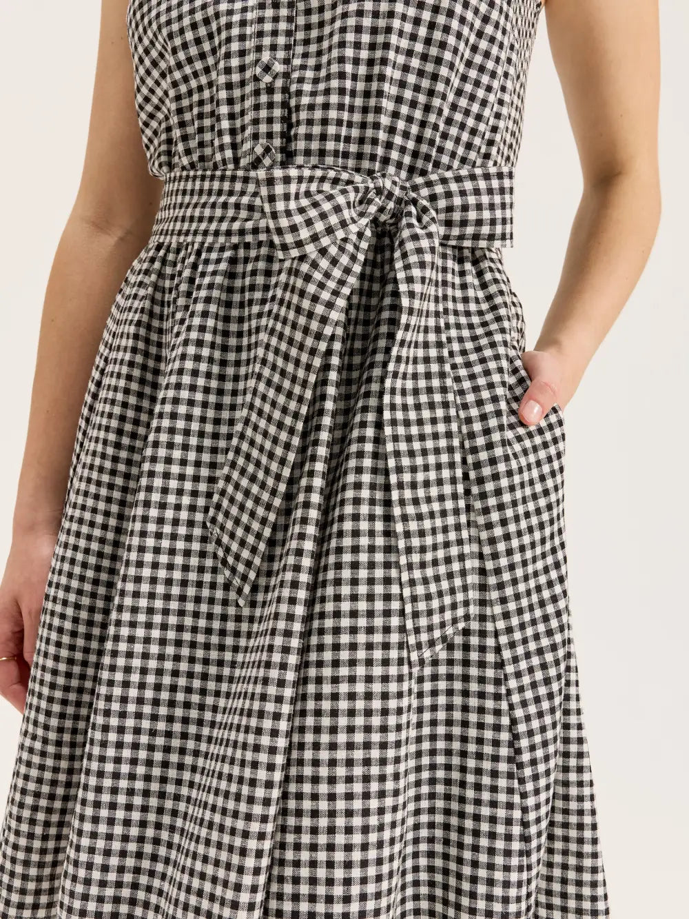 Courtside Check Mini Dress