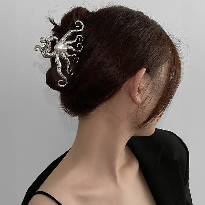 Dashingsoul Stylish Retro Design Octopus Metal Hairpin