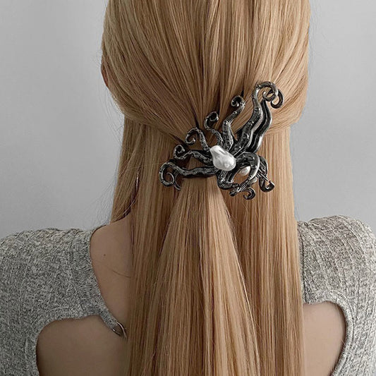 Dashingsoul Stylish Retro Design Octopus Metal Hairpin