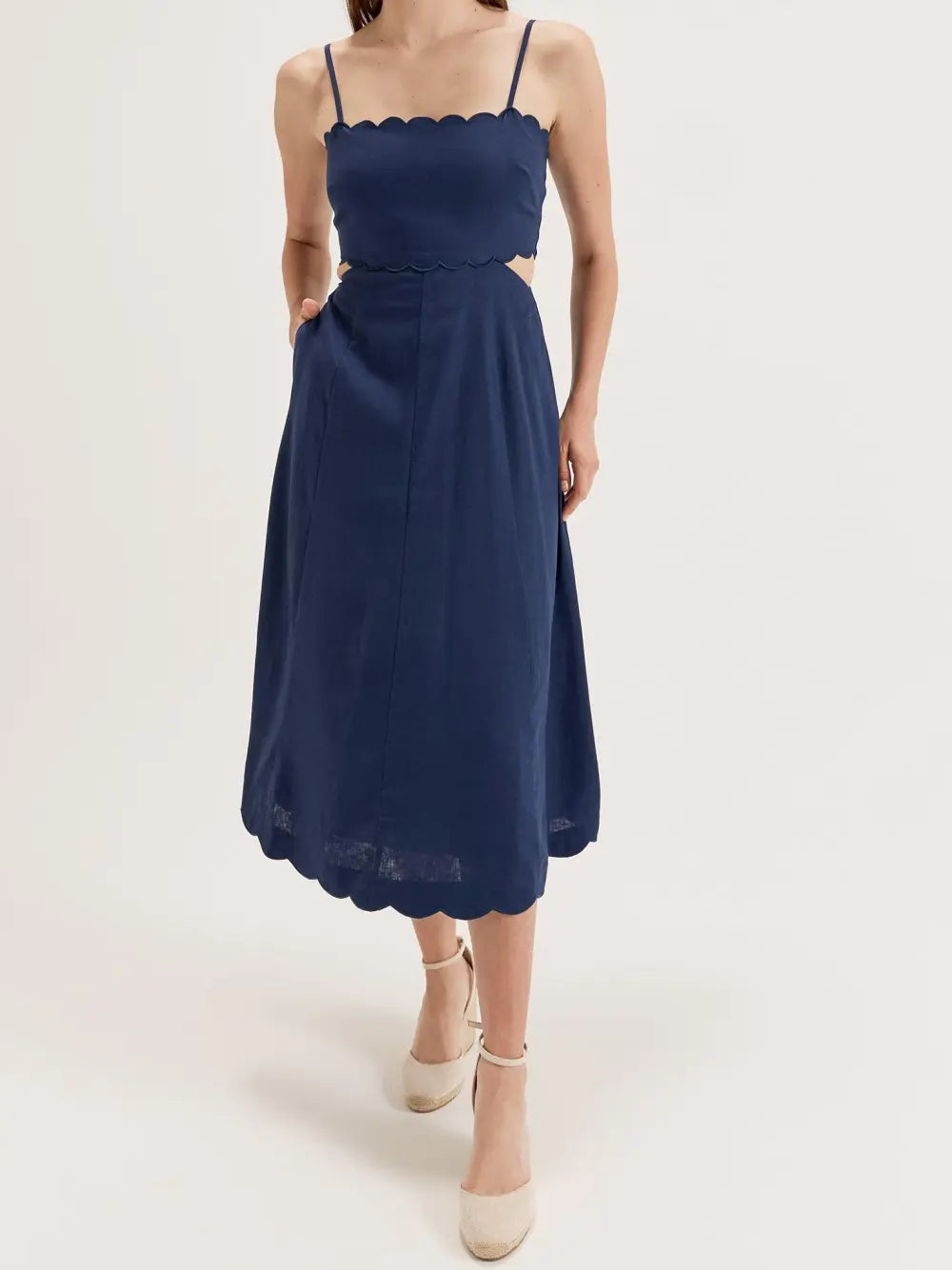 Gigi Scalloped Dress