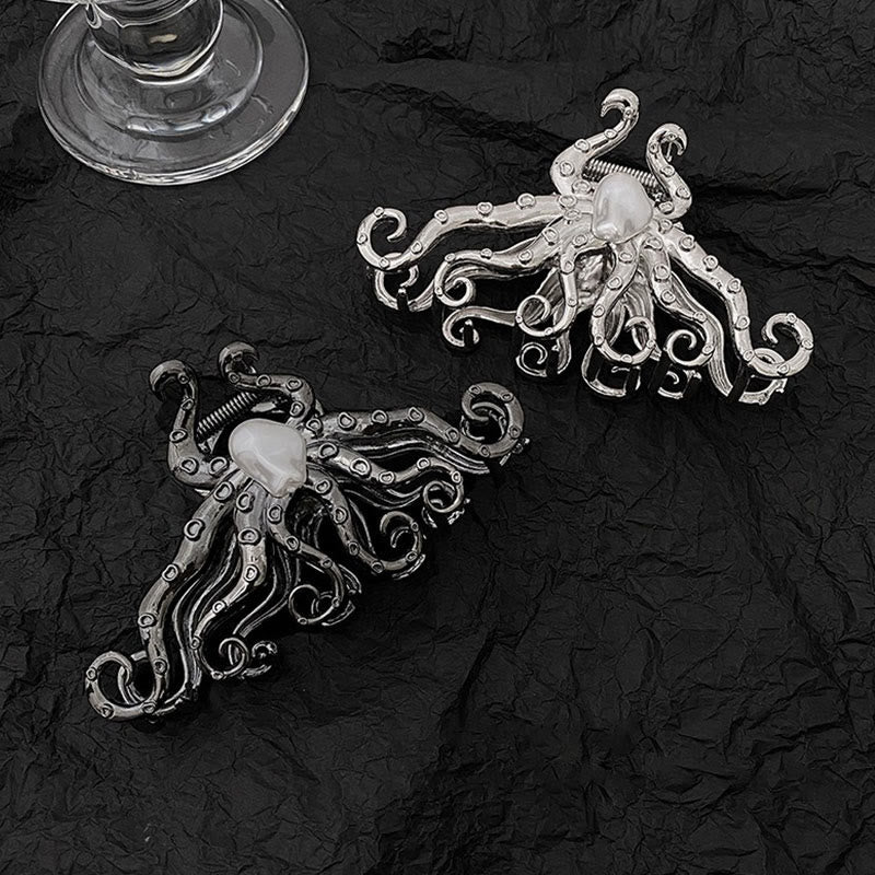 Dashingsoul Stylish Retro Design Octopus Metal Hairpin