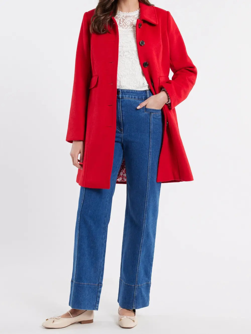 Madeline Wool Blend Coat